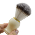 High Quality Plastic Handle Male Beard Shaving Brush Nylon Hair Foam Brush for Male Grooming